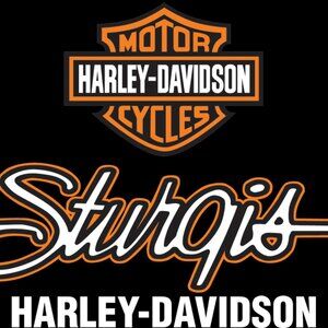 🏍️ Vintage Harley-Davidson® Sturgis, SD 3/4 Sleeve Dealership T-Shirt Large